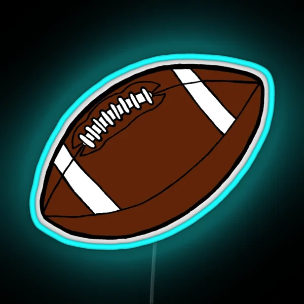 Football RGB Neon Sign
