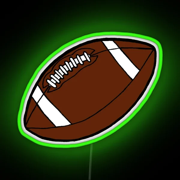 Football RGB Neon Sign