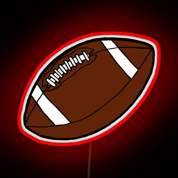 Football RGB Neon Sign