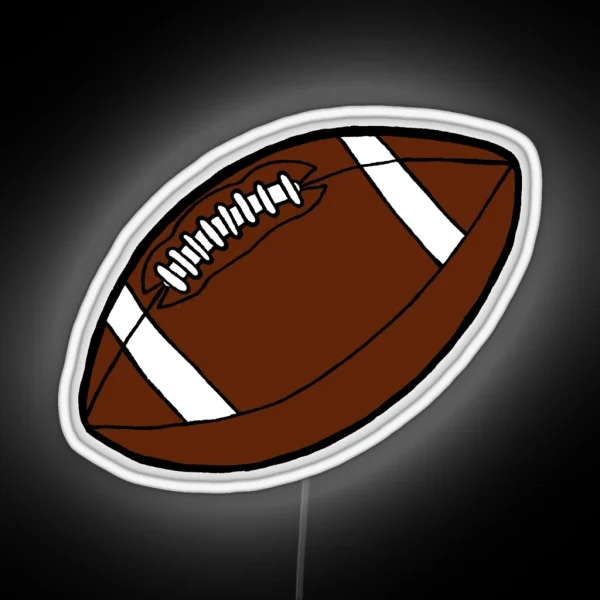 Football RGB Neon Sign