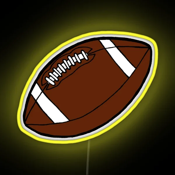 Football RGB Neon Sign