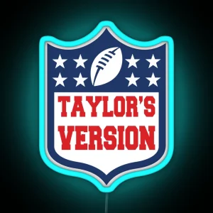 Football Taylor S Version RGB Neon Sign