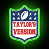 Neon sports decor for football fan rooms and bars everywhere