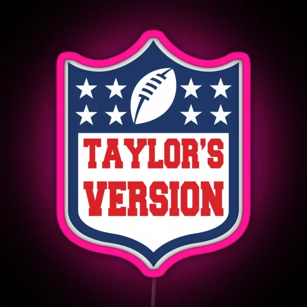 Football Taylor S Version RGB Neon Sign