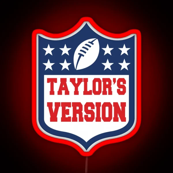 Football Taylor S Version RGB Neon Sign