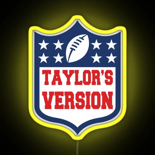 Football Taylor S Version RGB Neon Sign