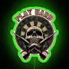 Neon Sign for Darts Enthusiasts Perfect Game Room Decoration
