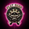 Neon RGB LED Sign Display for Gamers and Dart Enthusiasts