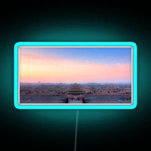 Forbidden City Beijing RGB Neon Sign