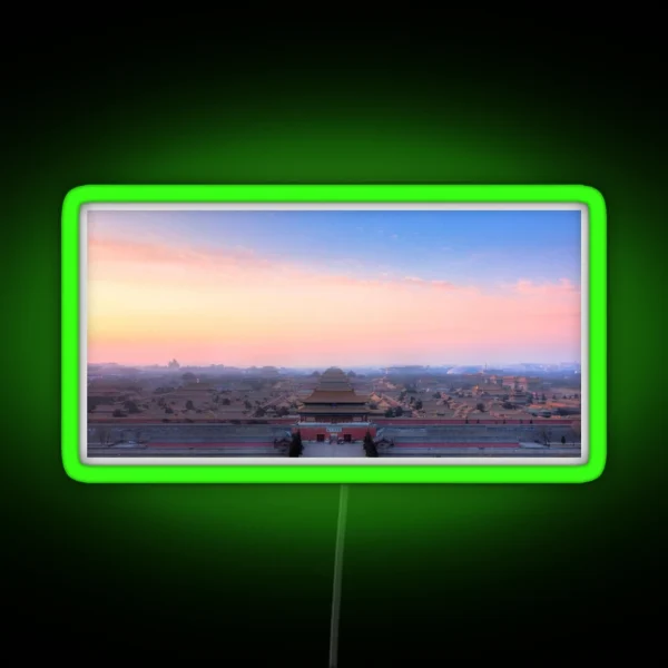 Forbidden City Beijing RGB Neon Sign