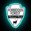 RGB Neon Sign Art - Forbidden Forest National Park Illumination