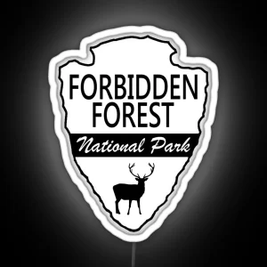 Forbidden Forest National Park RGB Neon Sign