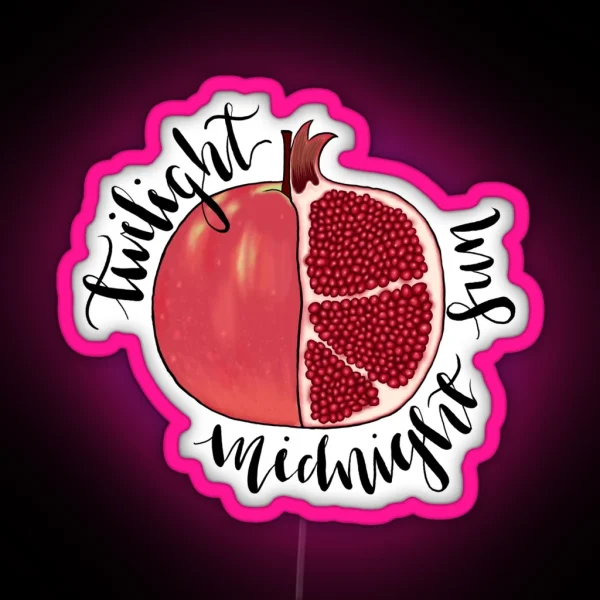 Forbidden Fruit Twilight RGB Neon Sign