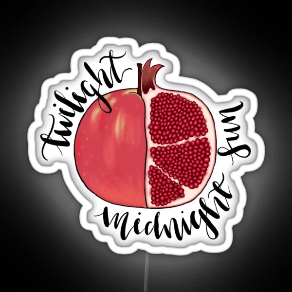 Forbidden Fruit Twilight RGB Neon Sign