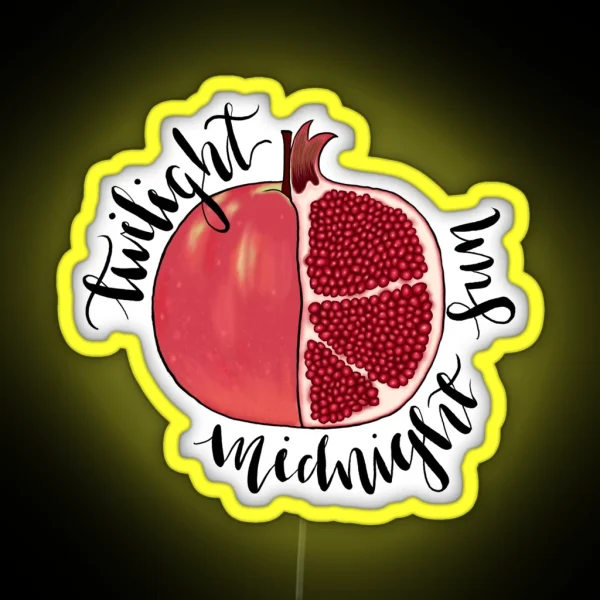 Forbidden Fruit Twilight RGB Neon Sign