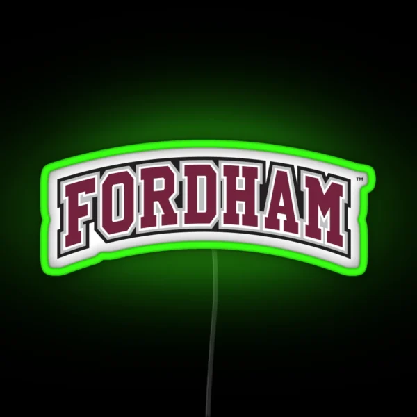 Fordham RGB Neon Sign