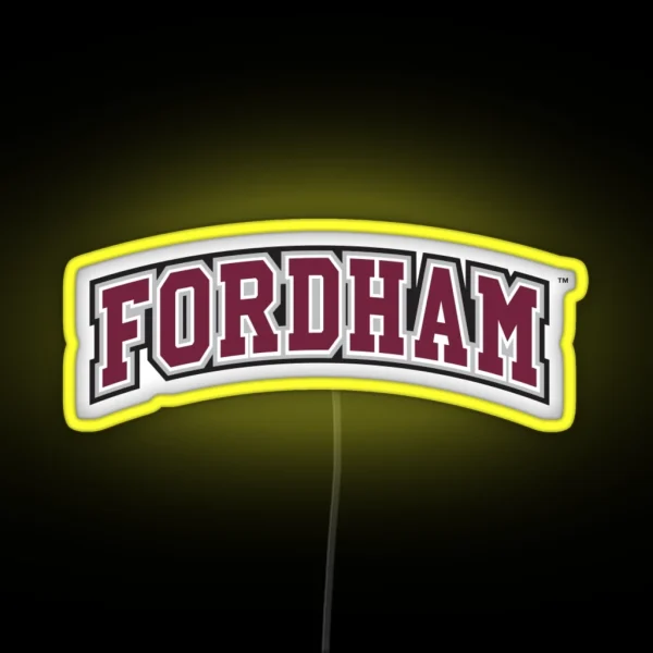 Fordham RGB Neon Sign