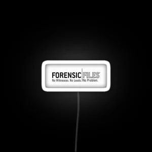 Forensic Files RGB Neon Sign