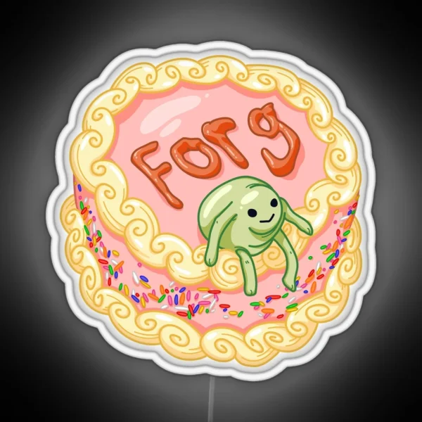 Forg Cake RGB Neon Sign