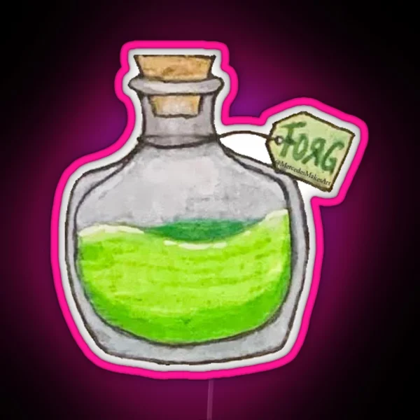 Forg Potion RGB Neon Sign