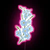 Personalized RGB LED 'Forget Me Not' Heartfelt Memory Sign Lighting