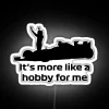 Formula One Inspired RGB Neon Sign with Kimi Raikkonen Quote Style
