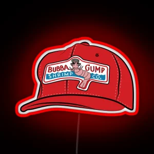 Forrest Gump Bubba Gump Shrimp Co Hat RGB Neon Sign