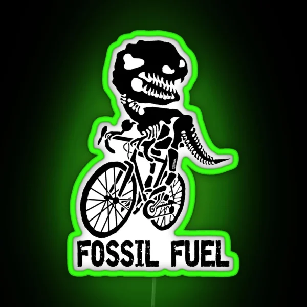 Fossil Fuel RGB Neon Sign