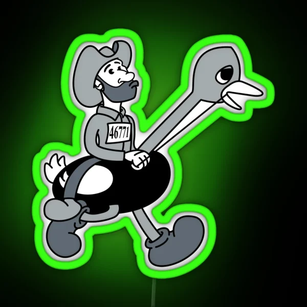 Four Lions WAJ 1920 S Style RGB Neon Sign