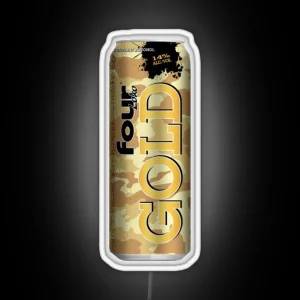 Four Loko Gold RGB Neon Sign