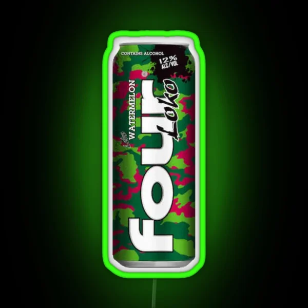 Four Loko Watermelon RGB Neon Sign