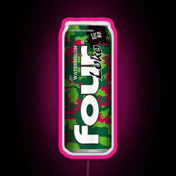 Four Loko Watermelon RGB Neon Sign
