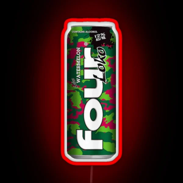 Four Loko Watermelon RGB Neon Sign