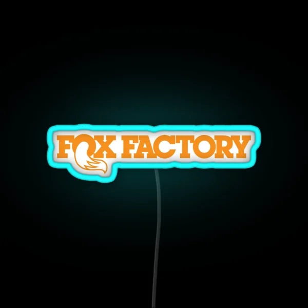 FOX FACTORY RACING SHOX LOGO RGB Neon Sign