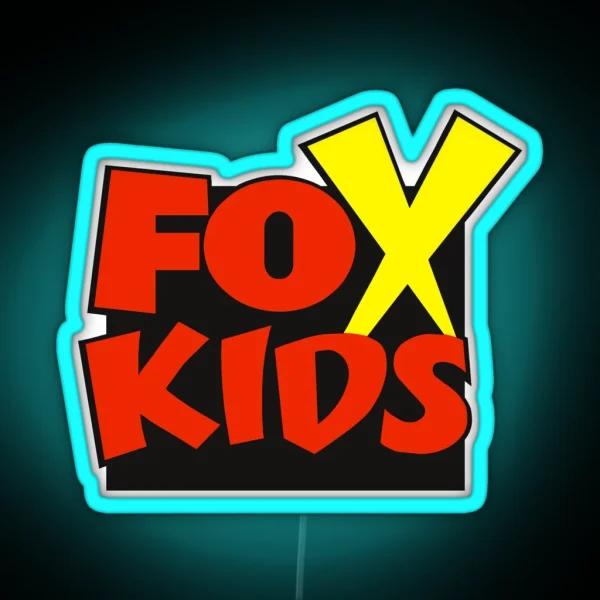 Fox Kids RGB Neon Sign
