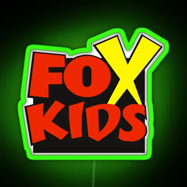 Fox Kids RGB Neon Sign