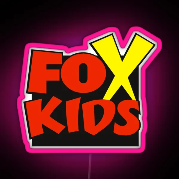 Fox Kids RGB Neon Sign