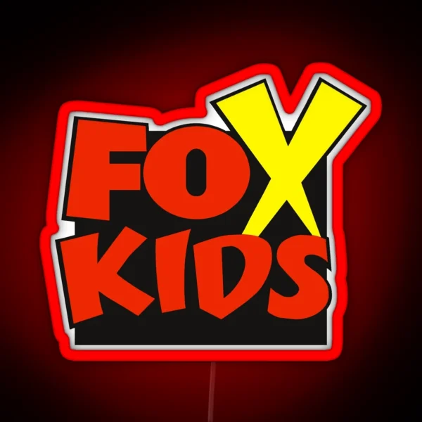 Fox Kids RGB Neon Sign