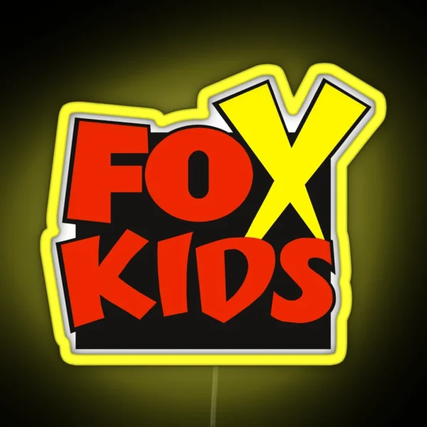 Fox Kids RGB Neon Sign
