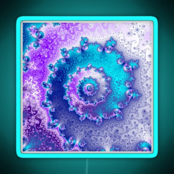 Fractal 22 Mandelbrot Set RGB Neon Sign