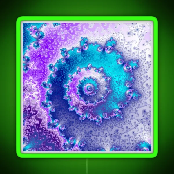 Fractal 22 Mandelbrot Set RGB Neon Sign