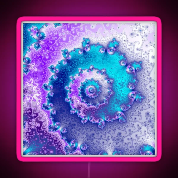 Fractal 22 Mandelbrot Set RGB Neon Sign