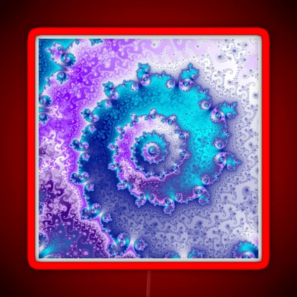 Fractal 22 Mandelbrot Set RGB Neon Sign
