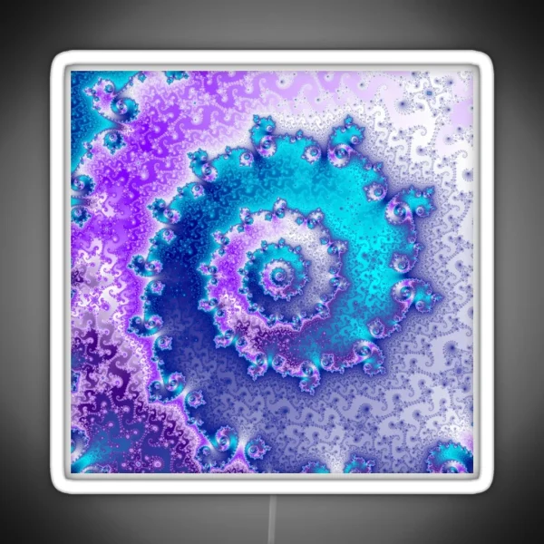 Fractal 22 Mandelbrot Set RGB Neon Sign