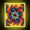 Vibrant Fractal Art Mandelbrot Set Inspired RGB Neon Light Sign