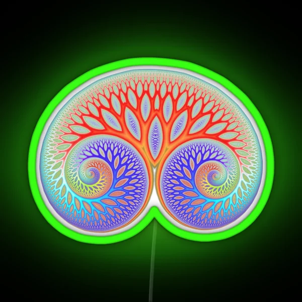 Fractal 39 Julia Set RGB Neon Sign