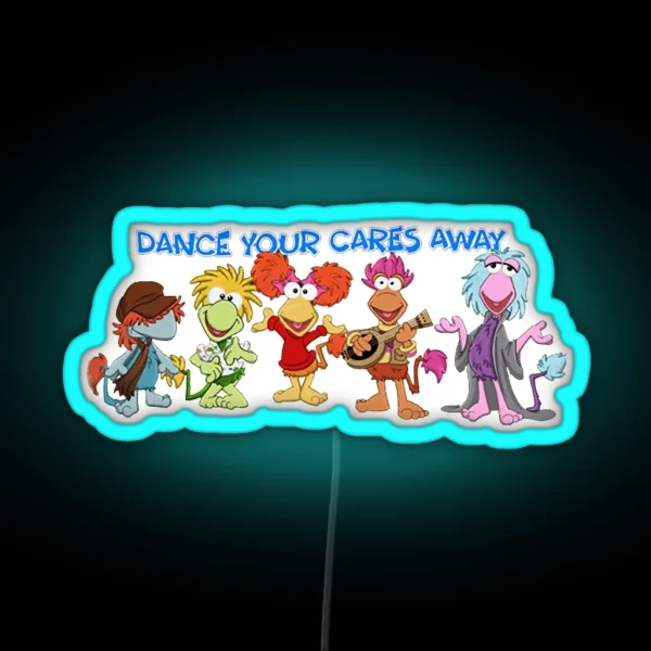 Fraggle Rock RGB Neon Sign