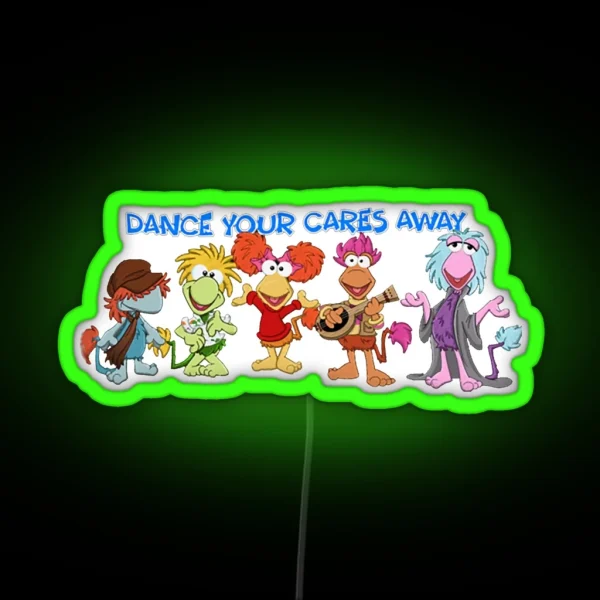 Fraggle Rock RGB Neon Sign