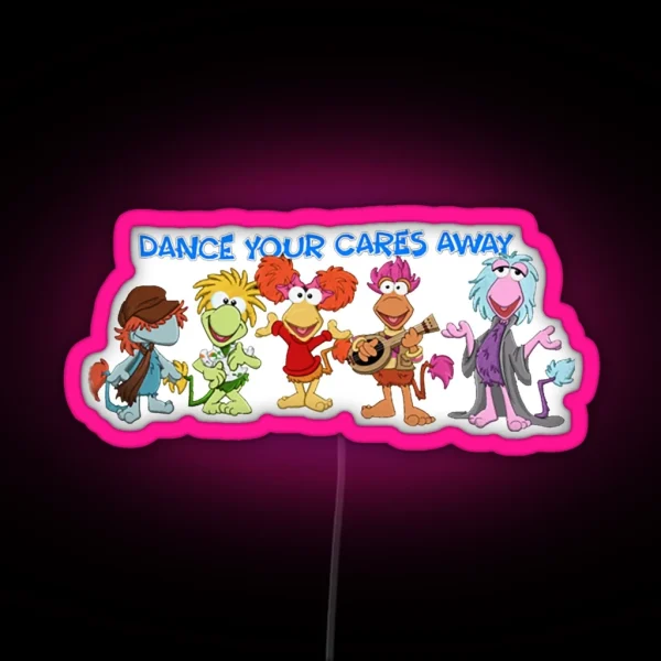 Fraggle Rock RGB Neon Sign