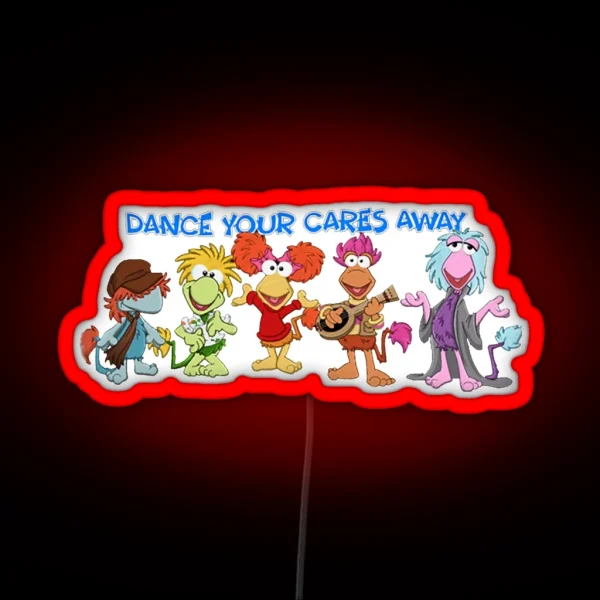 Fraggle Rock RGB Neon Sign